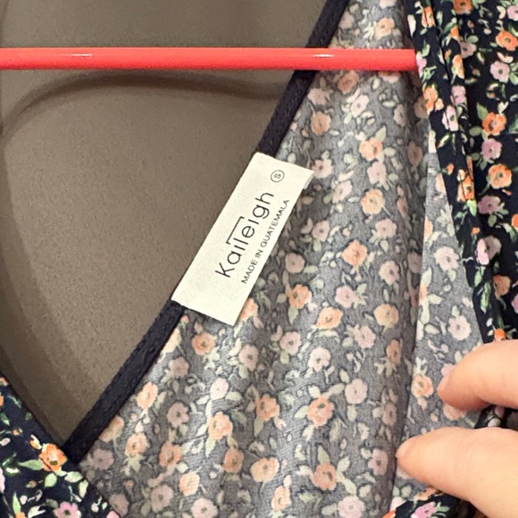 Floral V-Neck Dress - Picture 5 of 7